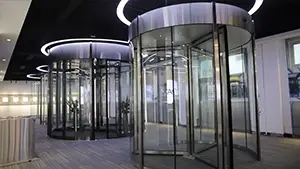 Breakout Automatic Revolving Door