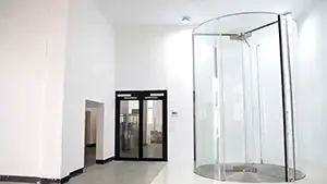 Crystal Automatic Revolving Door