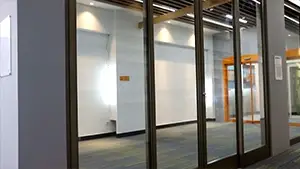 Breakout Automatic Sliding Door