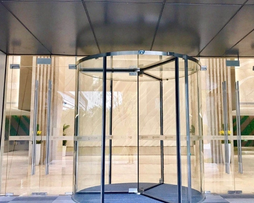 Aluminum Glass Entrance Portal 
